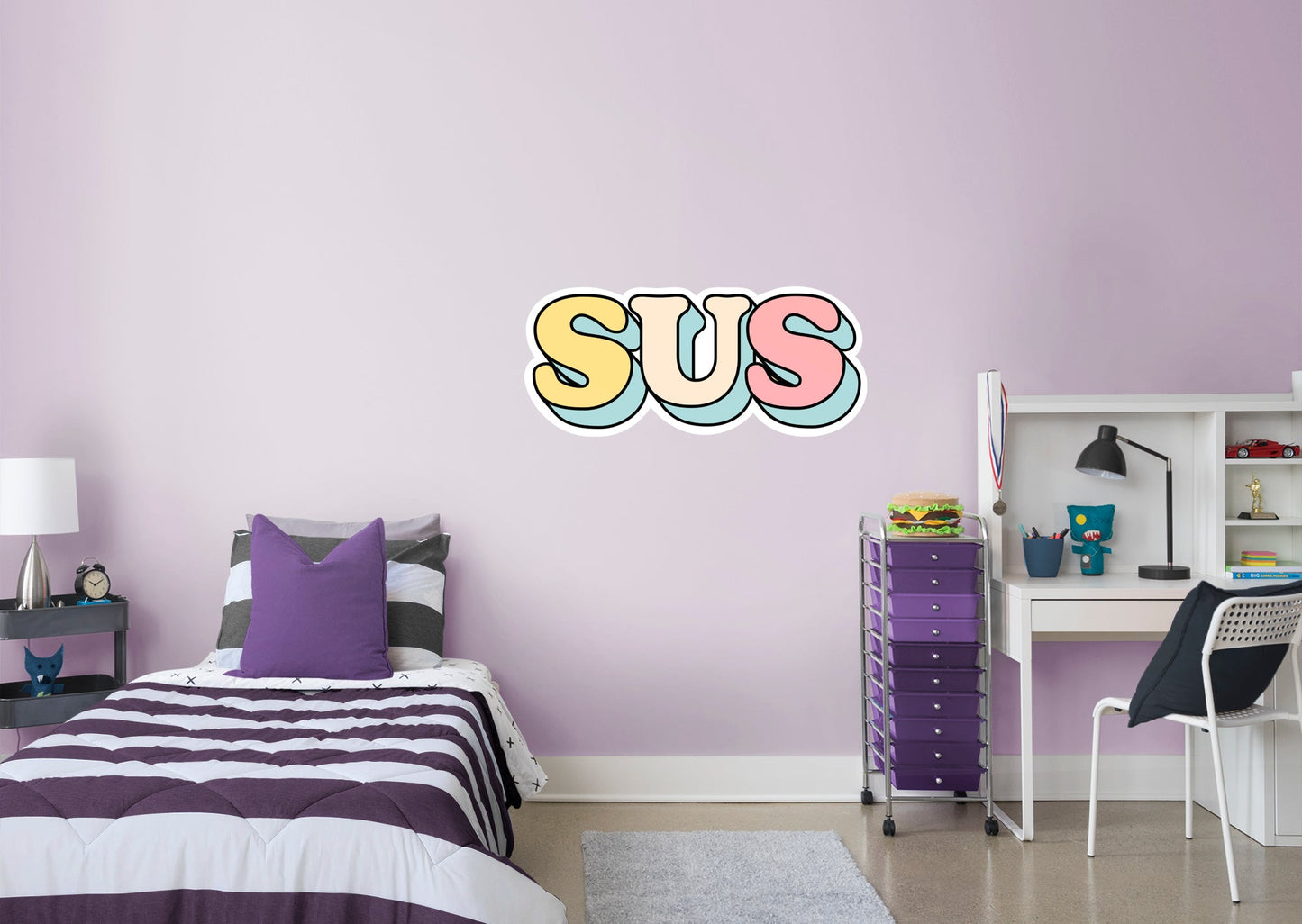 Sus        - Officially Licensed Big Moods Removable     Adhesive Decal