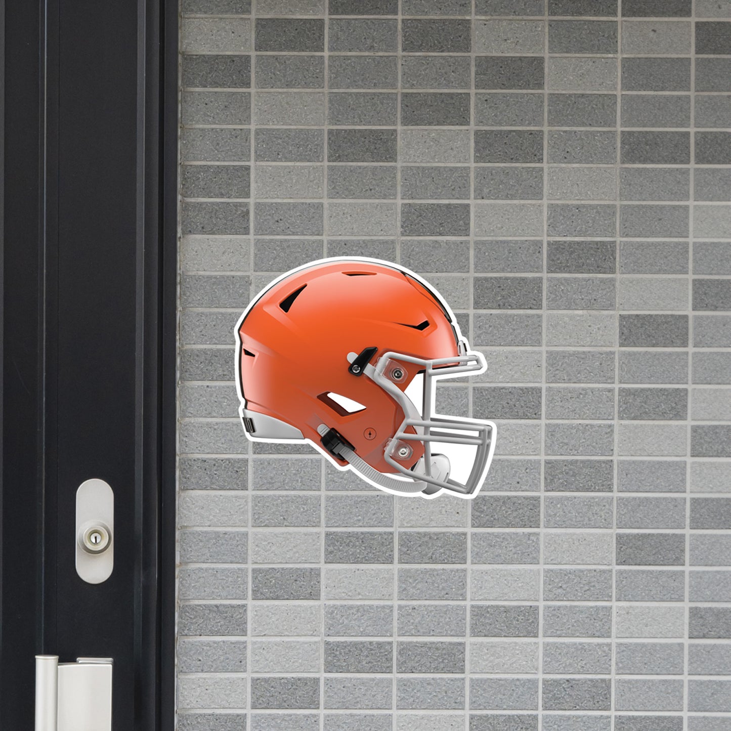 Cleveland Browns - Helmet - Outdoor Wall Decals - Official NFL - Scratch Resistant Alumigraphics Smooth