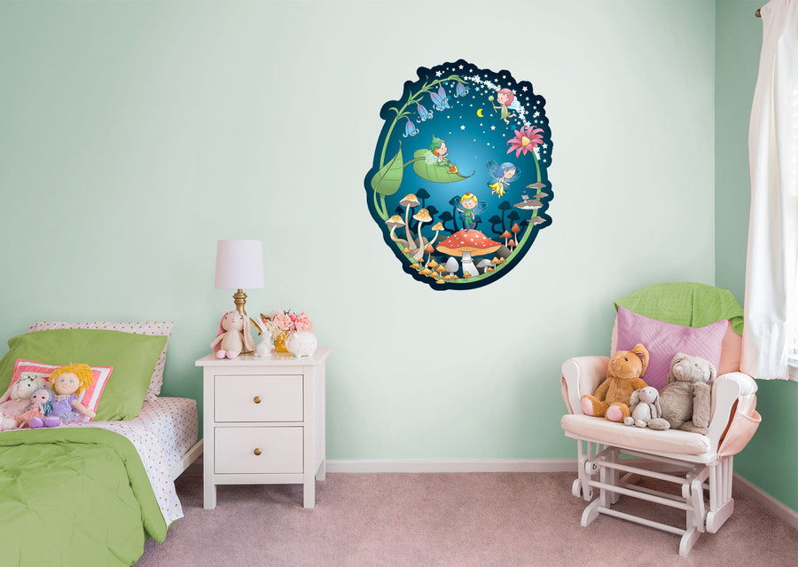 Nursery:  Night Icon        -   Removable     Adhesive Decal