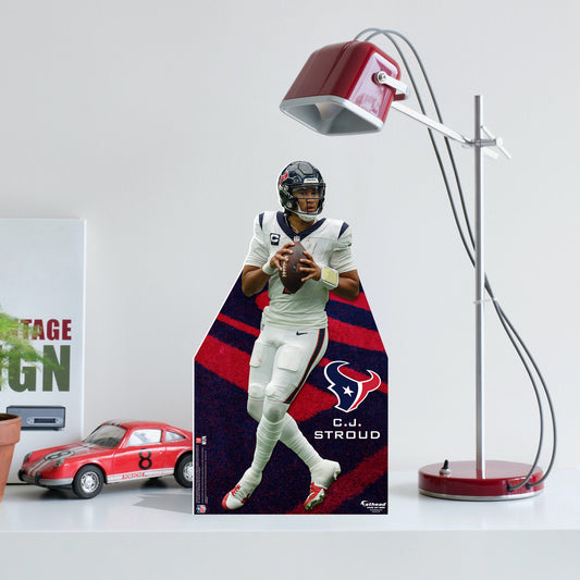 Houston Texans: C.J. Stroud Mini   Cardstock Cutout  - Officially Licensed NFL    Stand Out