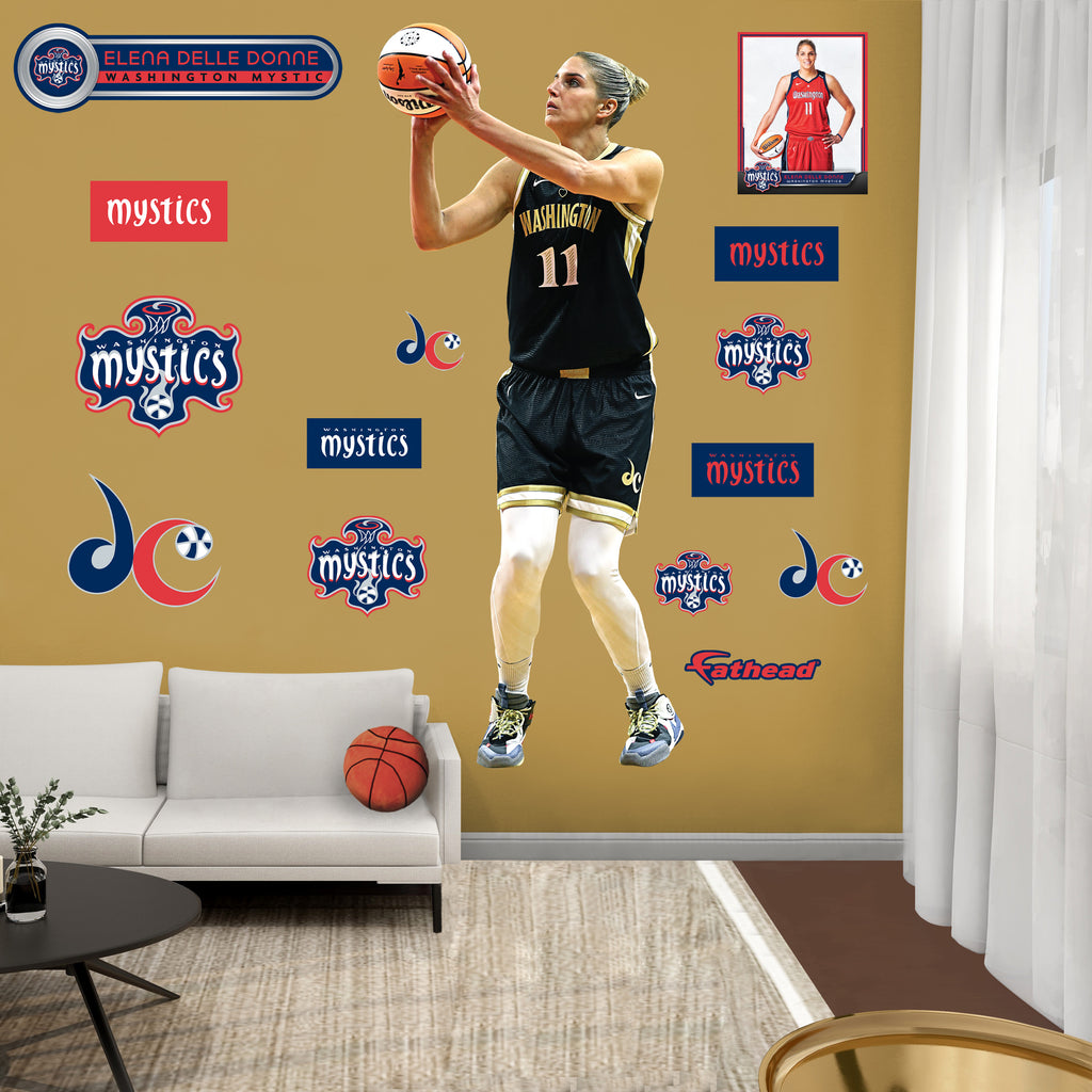 Life-Size Athlete +14 Decals  (32"W x 78"H)