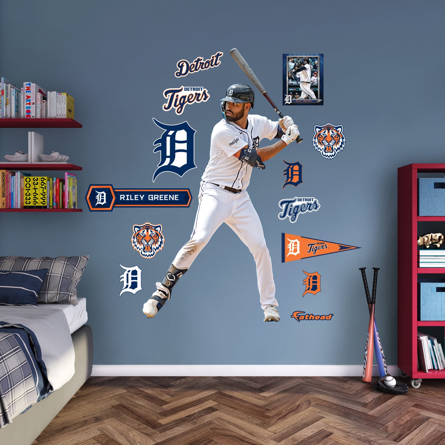 Detroit Tigers: Riley Greene 2023 - Officially Licensed MLB