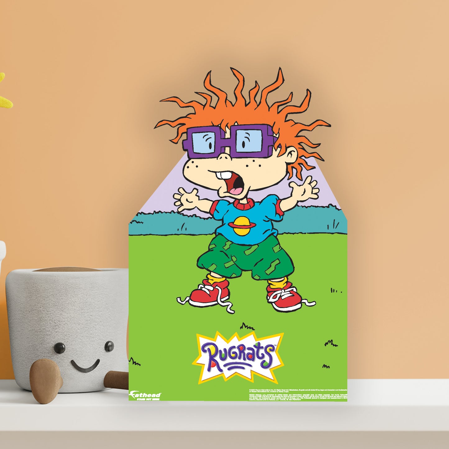 Rugrats: Chuckie Finster Mini   Cardstock Cutout  - Officially Licensed Nickelodeon    Stand Out