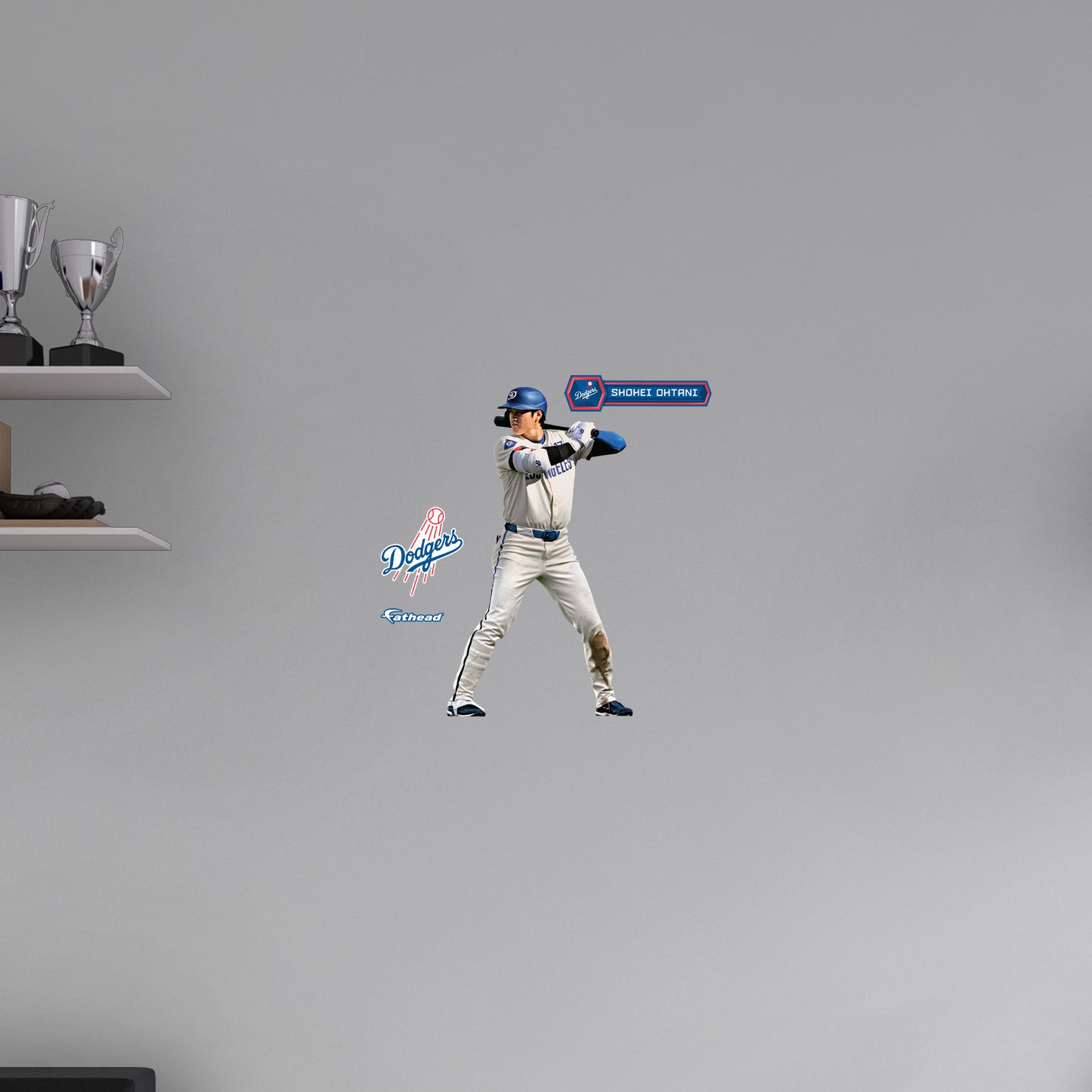 Los Angeles Dodgers: Shohei Ohtani City Connect        - Officially Licensed MLB Removable     Adhesive Decal