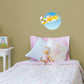 Nursery: Planes Yellow Plane Icon        -   Removable     Adhesive Decal