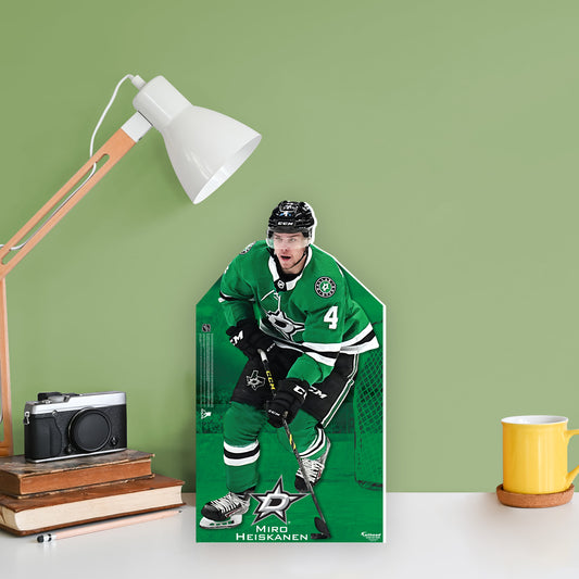 Dallas Stars: Miro Heiskanen 2023  Mini   Cardstock Cutout  - Officially Licensed NHL    Stand Out