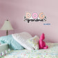 Dog Grandma Polka Dots        - Officially Licensed Big Moods Removable     Adhesive Decal