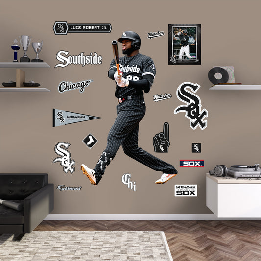 Chicago White Sox: Luis Robert Jr. City Connect        - Officially Licensed MLB Removable     Adhesive Decal