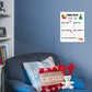 Christmas:  Wish List Dry Erase        -   Removable     Adhesive Decal