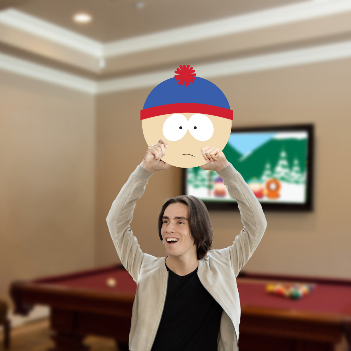 South Park: Stan    Foam Core Cutout  - Officially Licensed Paramount    Big Head