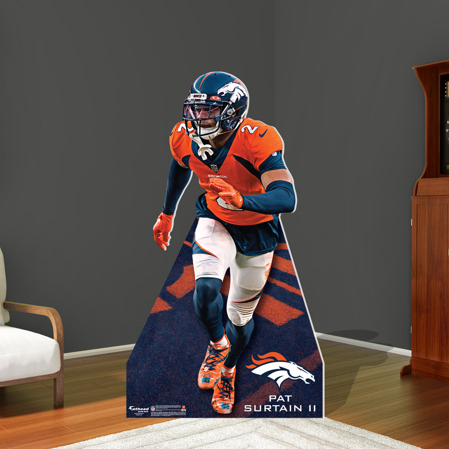 Pat Surtain II - Life-Size Stand Out - Official NFL - Denver Broncos - Foam Core Cutout