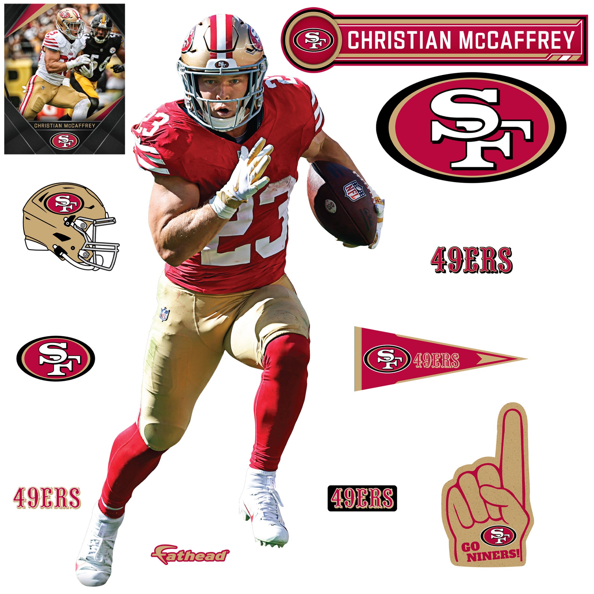Christian McCaffrey's 49ers jersey one of NFL's top sellers