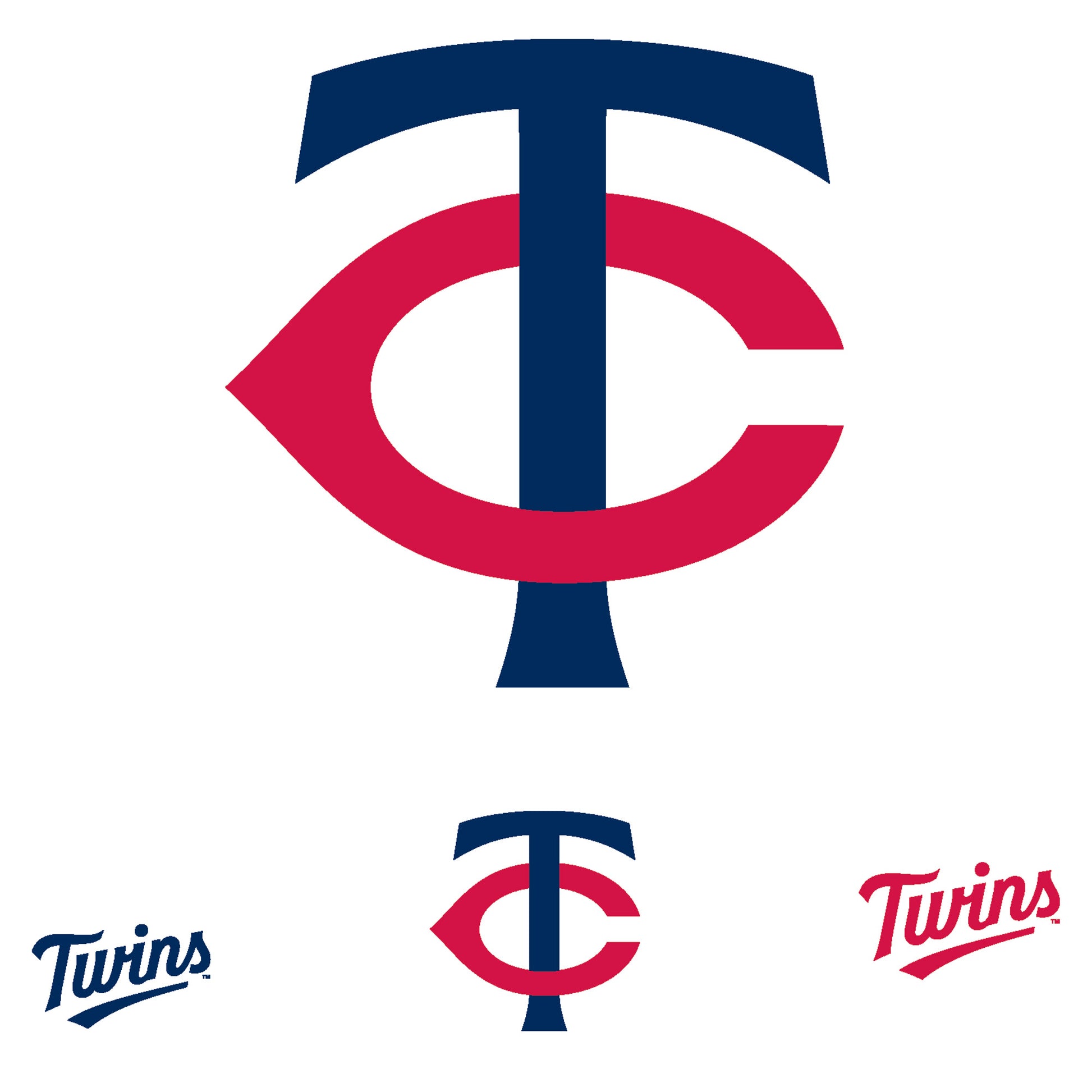 Minnesota Twins: 2023 Logo - Officially Licensed MLB Removable Adhesive  Decal
