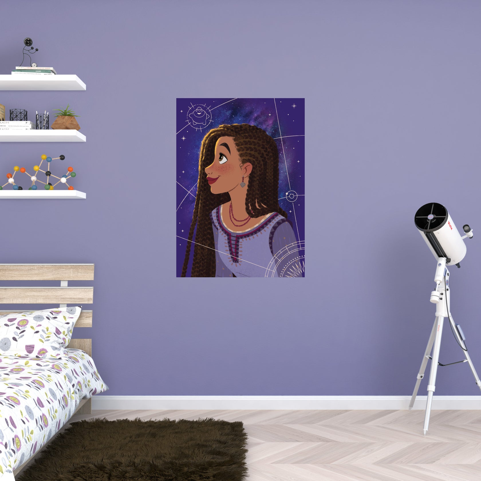 Wish: Asha Stars Poster - Officially Licensed Disney Removable Adhesiv ...