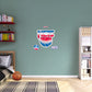 New Jersey Nets:  Classic Logo        - Officially Licensed NBA Removable     Adhesive Decal