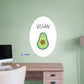 Vegan Avocado        - Officially Licensed Big Moods Removable     Adhesive Decal