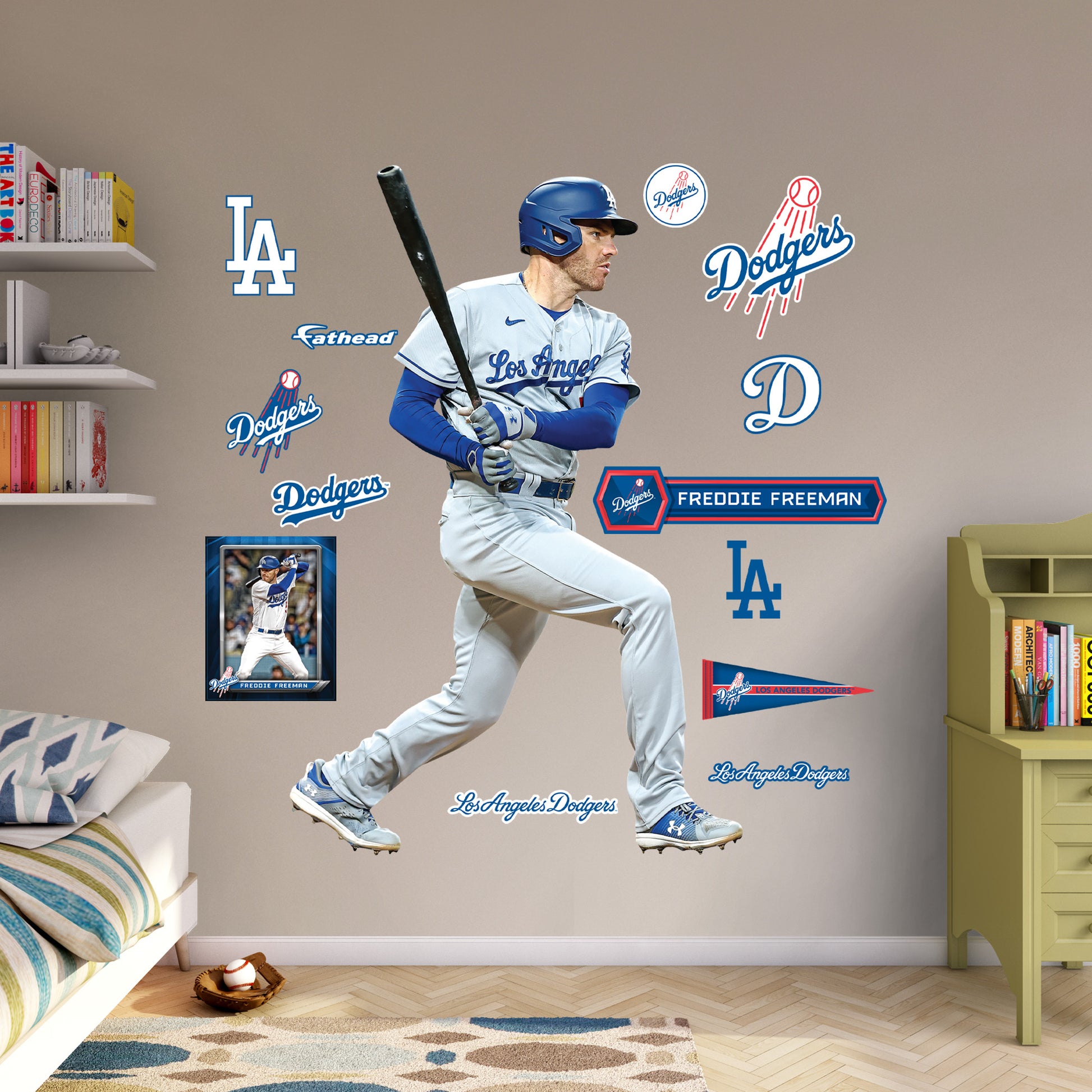 Los Angeles Dodgers: Freddie Freeman 2022 Inspirational Poster - Offic –  Fathead