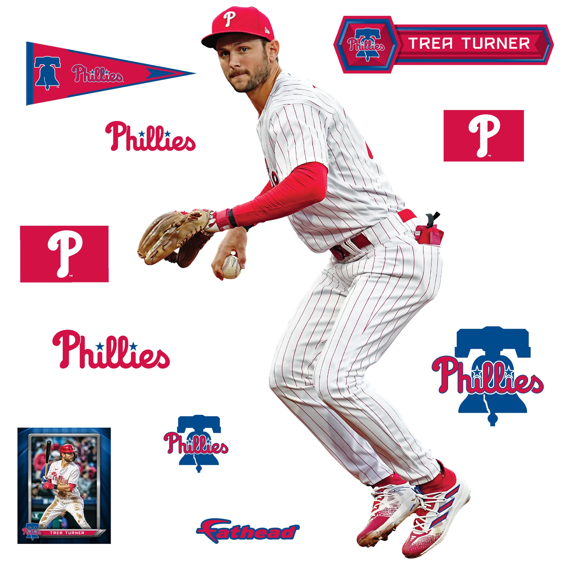 Philadelphia Phillies: Kyle Schwarber 2023 - Officially Licensed MLB  Removable Adhesive Decal