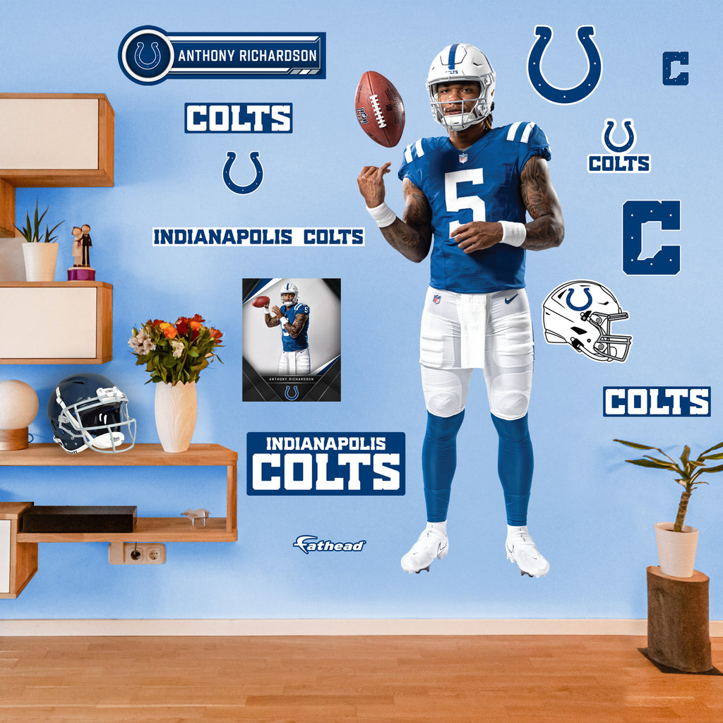 Life-Size Athlete +13 Decals  (31"W x 78"H)