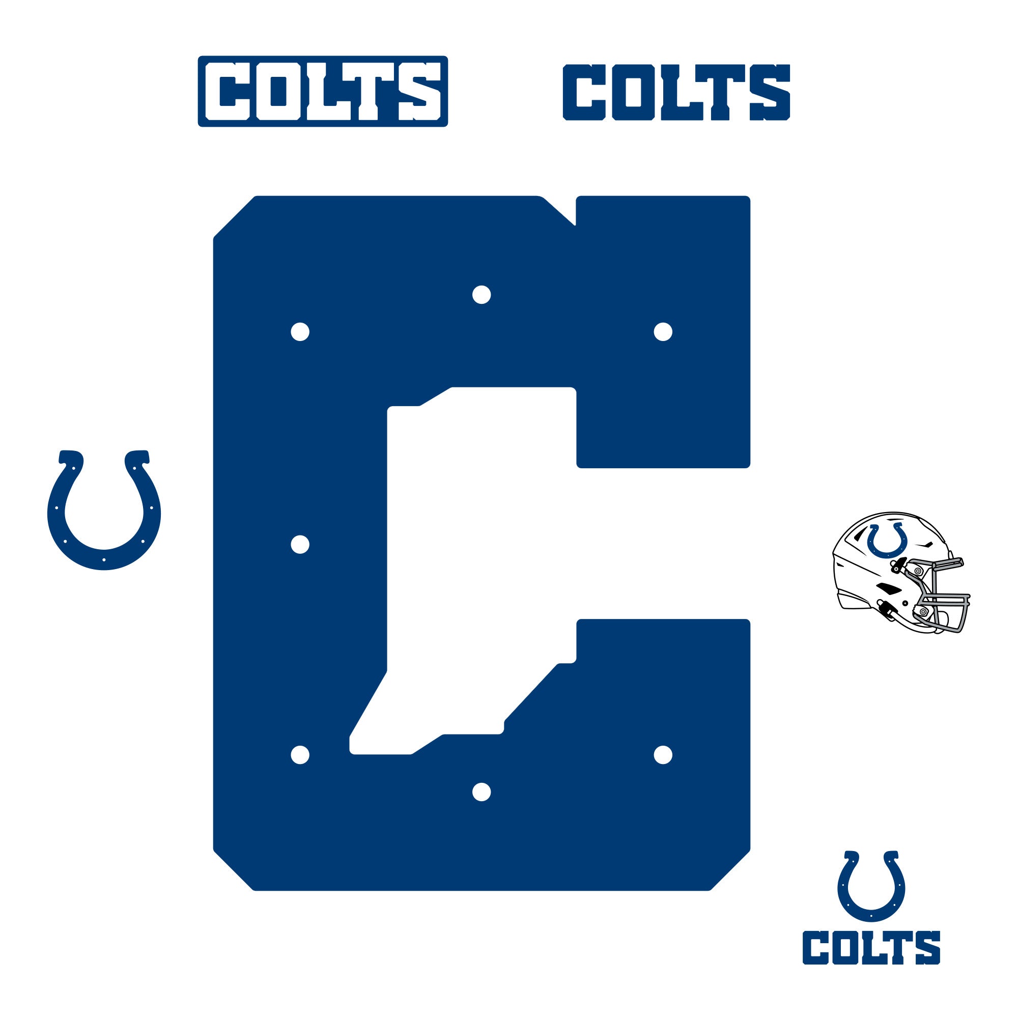 Indianapolis Colts Decals & Decor – Fathead