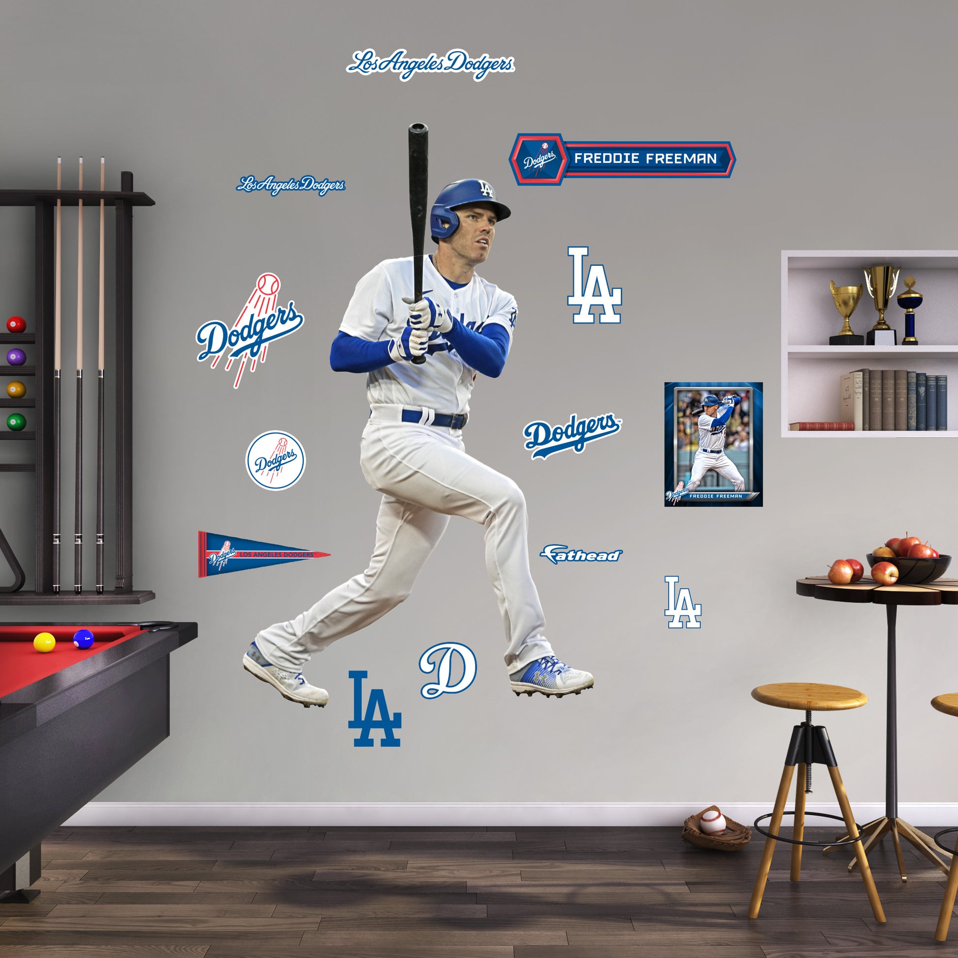 Los Angeles Dodgers: Freddie Freeman 2022 Home - Officially Licensed MLB  Removable Adhesive Decal