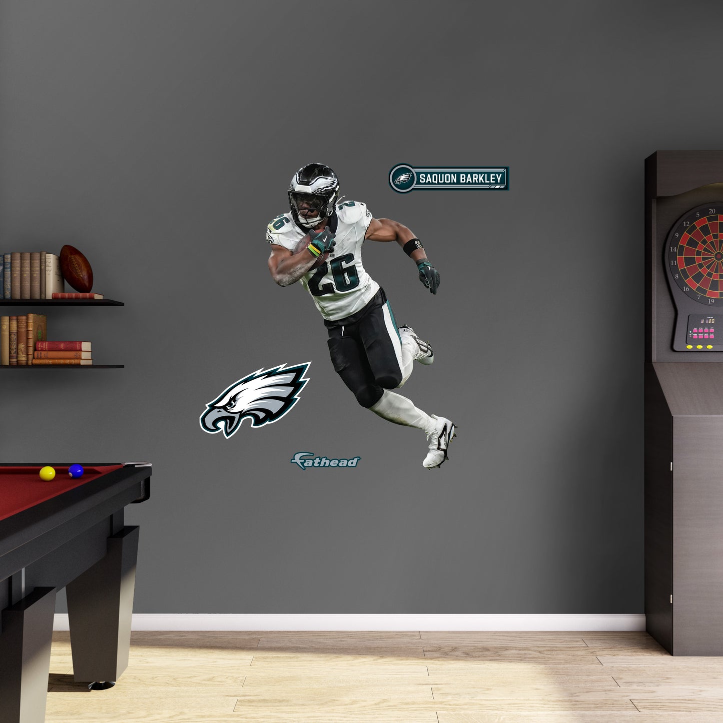 Philadelphia Eagles: Saquon Barkley         - Officially Licensed NFL Removable     Adhesive Decal