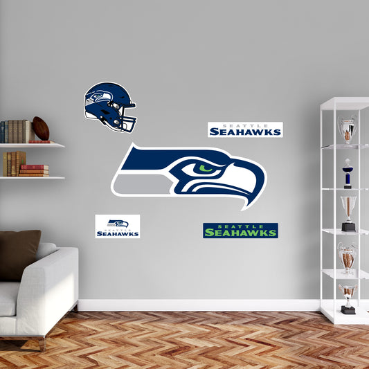 Seattle Seahawks:  2022 Logo        - Officially Licensed NFL Removable     Adhesive Decal