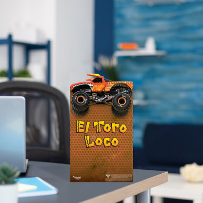 El Toro Loco   Mini   Cardstock Cutout  - Officially Licensed Monster Jam    Stand Out
