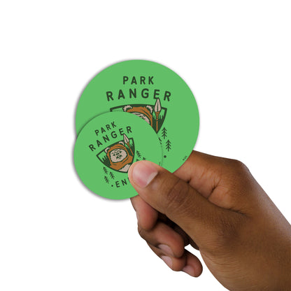 Park Ranger Endor Minis        - Officially Licensed Star Wars Removable     Adhesive Decal