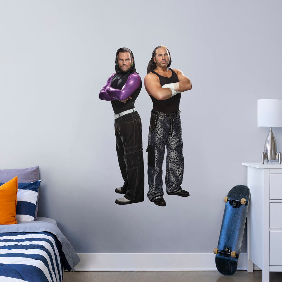 Hardy Boyz - RealBig Collection - Official WWE - Reusable Vinyl Wall Decals