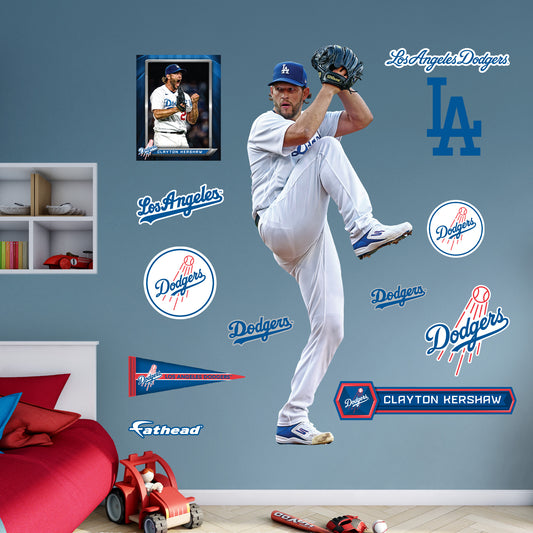 Los Angeles Dodgers: Clayton Kershaw 2022 Mini Cardstock Cutout