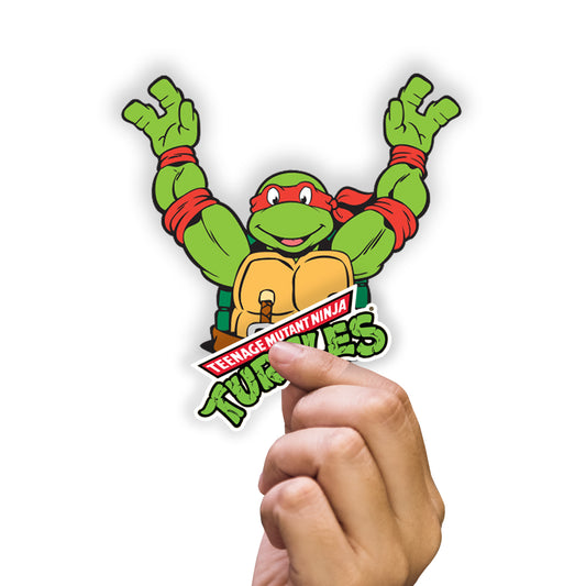Teenage Mutant Ninja Turtles: Raphael Minis        - Officially Licensed Nickelodeon Removable     Adhesive Decal