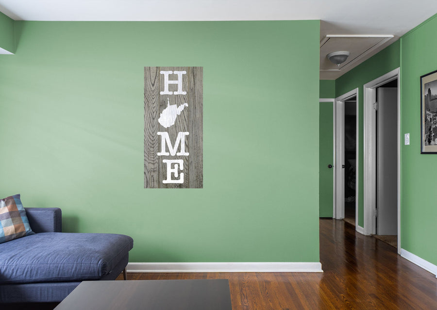 Home Products: West Virginia Vinyl State Home Signs        -   Removable     Adhesive Decal