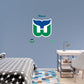 Hartford Whalers:  Vintage Logo        - Officially Licensed NHL Removable     Adhesive Decal