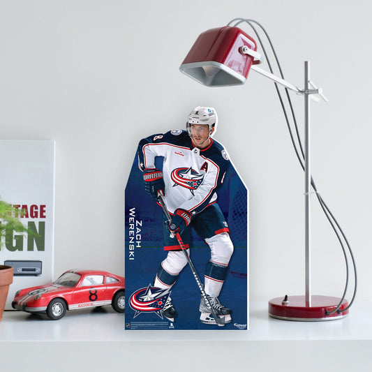 Columbus Blue Jackets: Zach Werenski   Mini   Cardstock Cutout  - Officially Licensed NHL    Stand Out