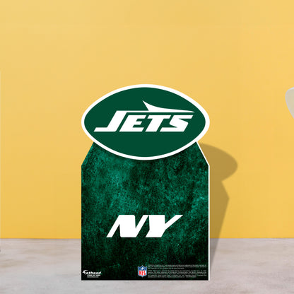 New York Jets:  Logo  Mini   Cardstock Cutout  - Officially Licensed NFL    Stand Out