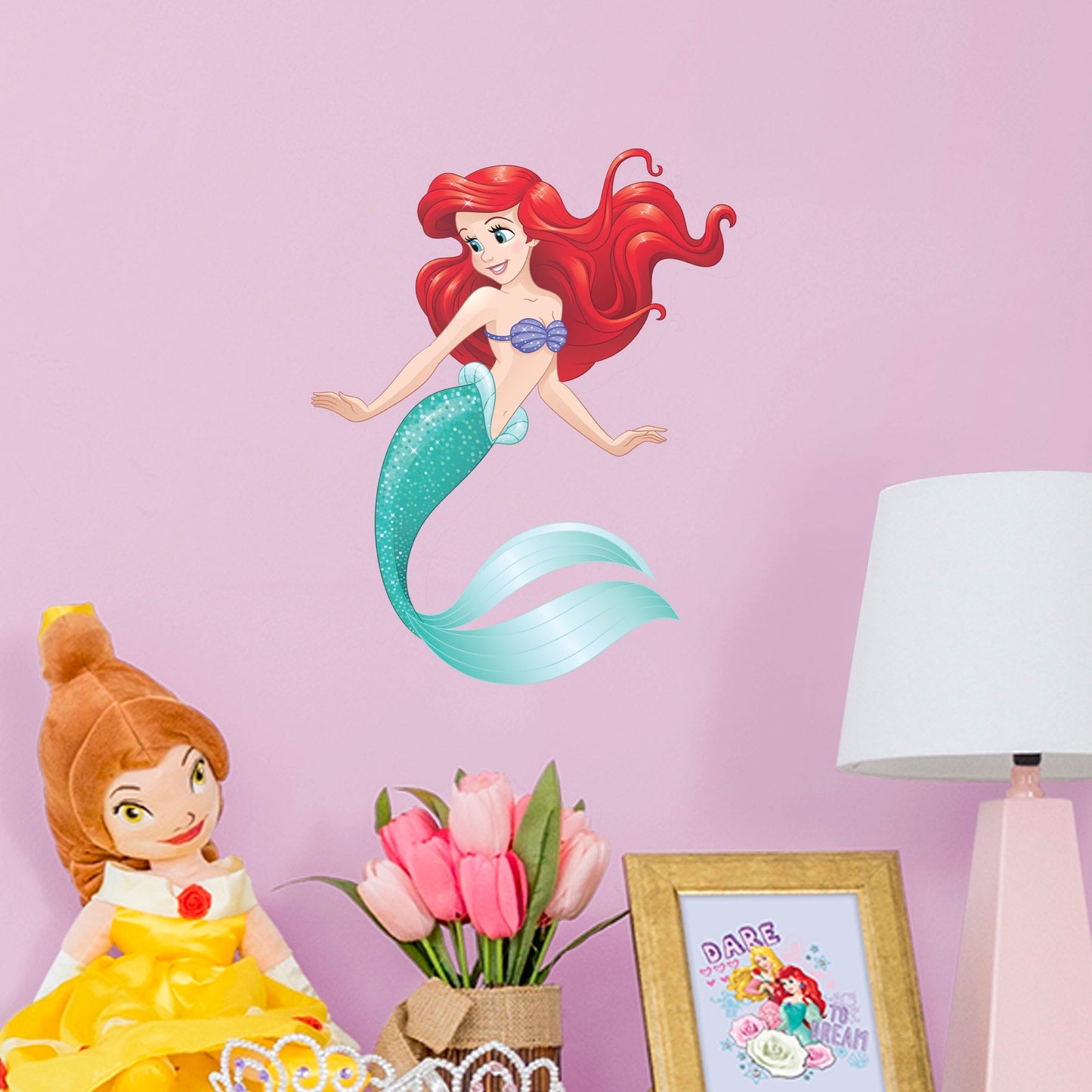 The Little Mermaid: Ariel and Friends - Officially Licensed Disney Removable Wall Decals