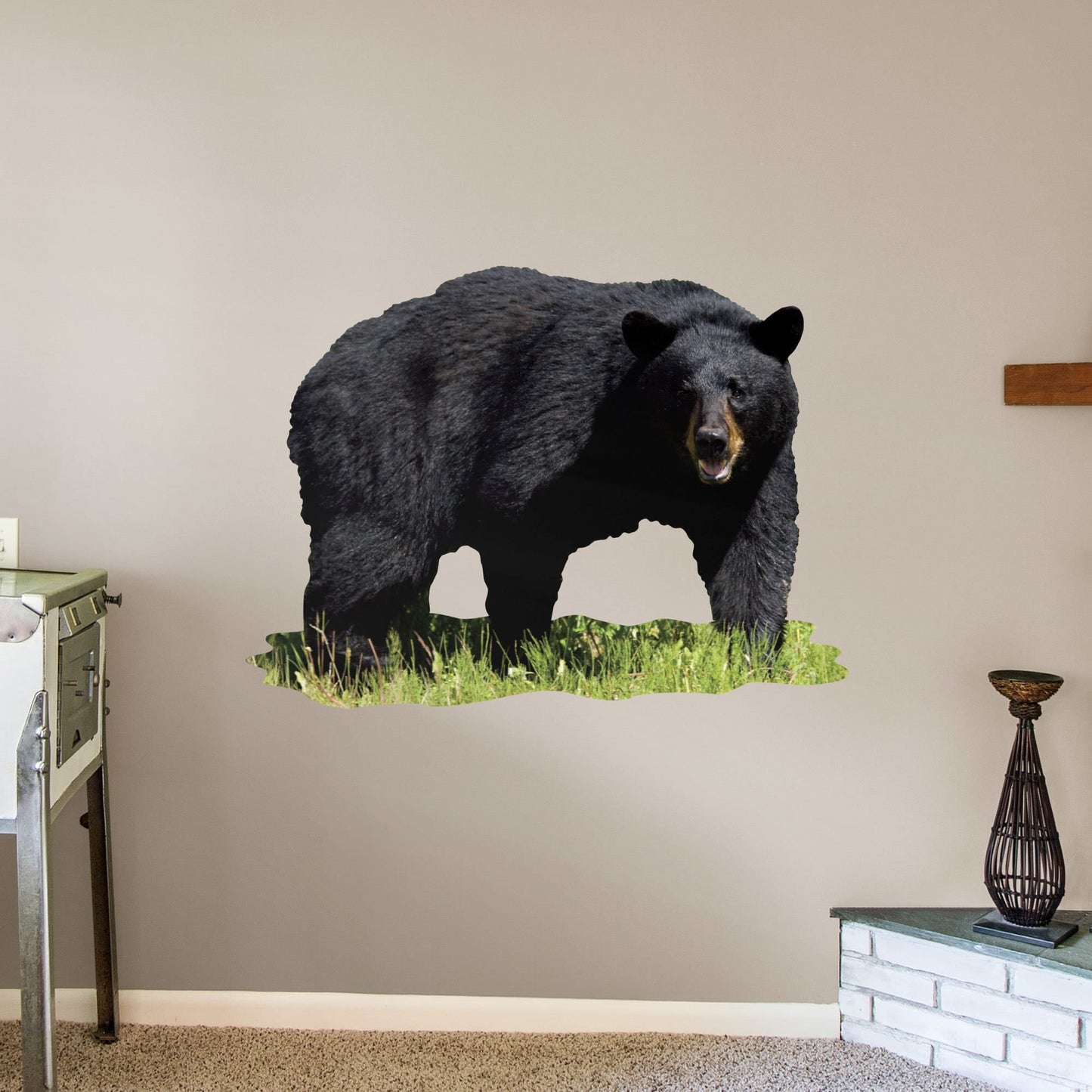 Black Bear - Removable Vinyl Decal