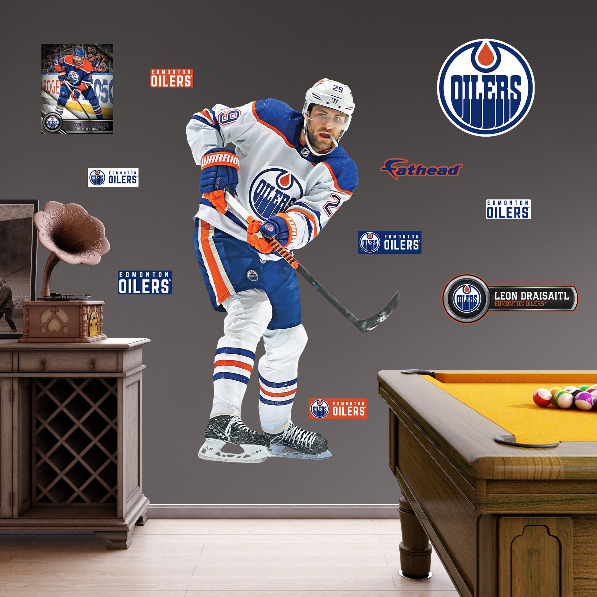 NHL Edmonton Oilers - Logo 21 Wall Poster : : Sports & Outdoors