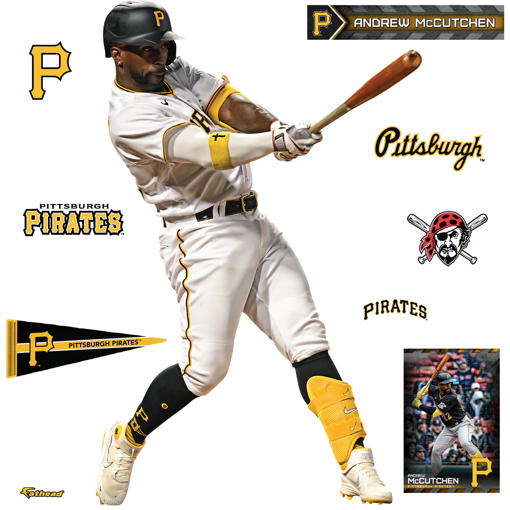 Pittsburgh Pirates: Andrew McCutchen 2023 - Officially Licensed