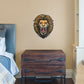 Jungle:  Angry Lion Icon        -   Removable     Adhesive Decal