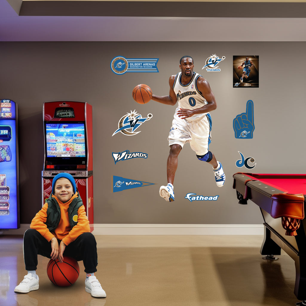 Life-Size Athlete +9 Decals  (49"W x 77"H) 