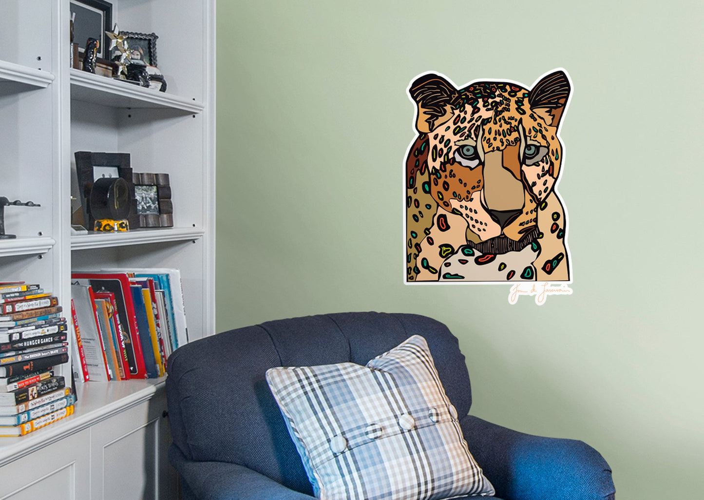 Dream Big Art:  Puma Sf Icon        - Officially Licensed Juan de Lascurain Removable     Adhesive Decal