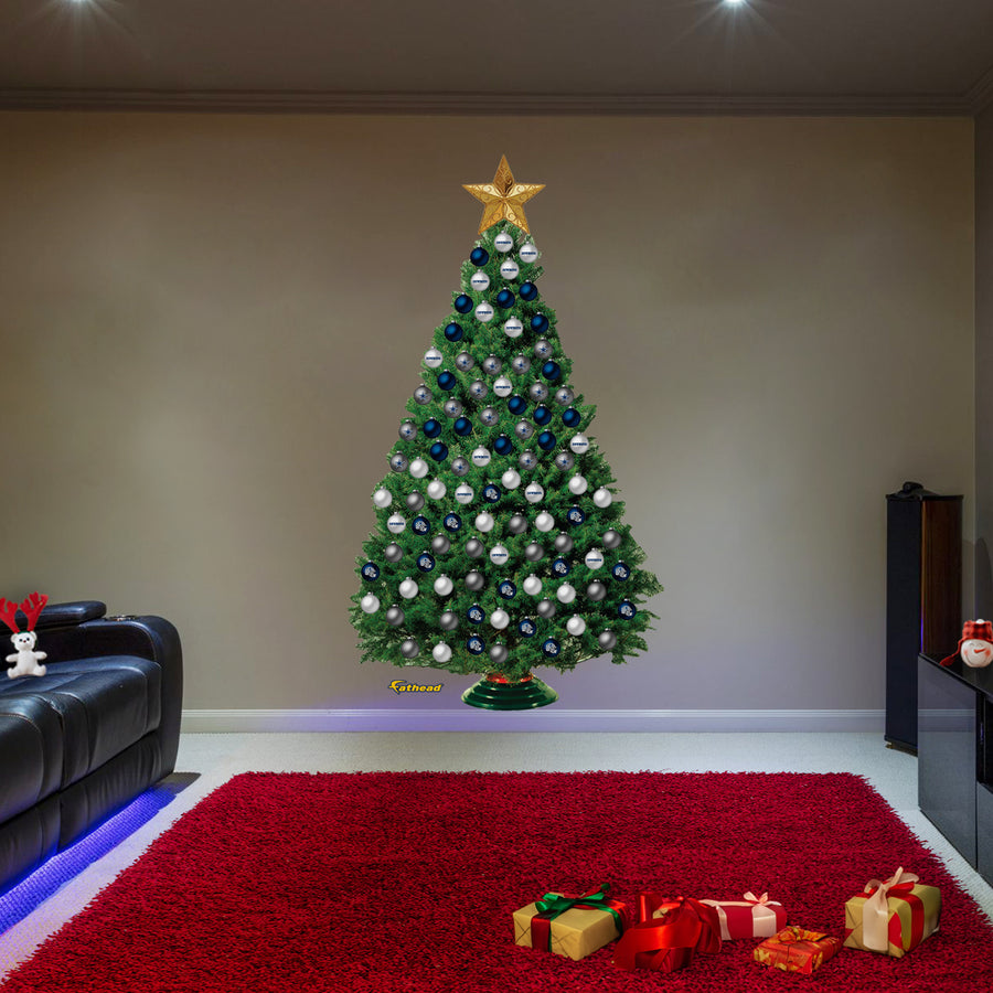 Dallas Cowboys - Decorate Your Own Christmas Tree - Official NFL - Reusable Vinyl Wall Decals