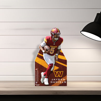 Jayden Daniels - Mini Stand Out - Official NFL - Washington Commanders - Cardstock Cutout