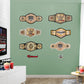 WWE Titles Collection        - Officially Licensed WWE Removable     Adhesive Decal