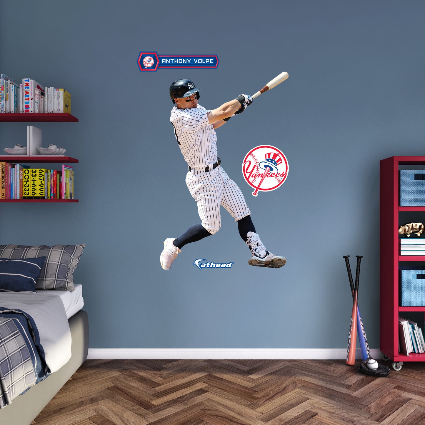 New York Yankees: Anthony Volpe         - Officially Licensed MLB Removable     Adhesive Decal