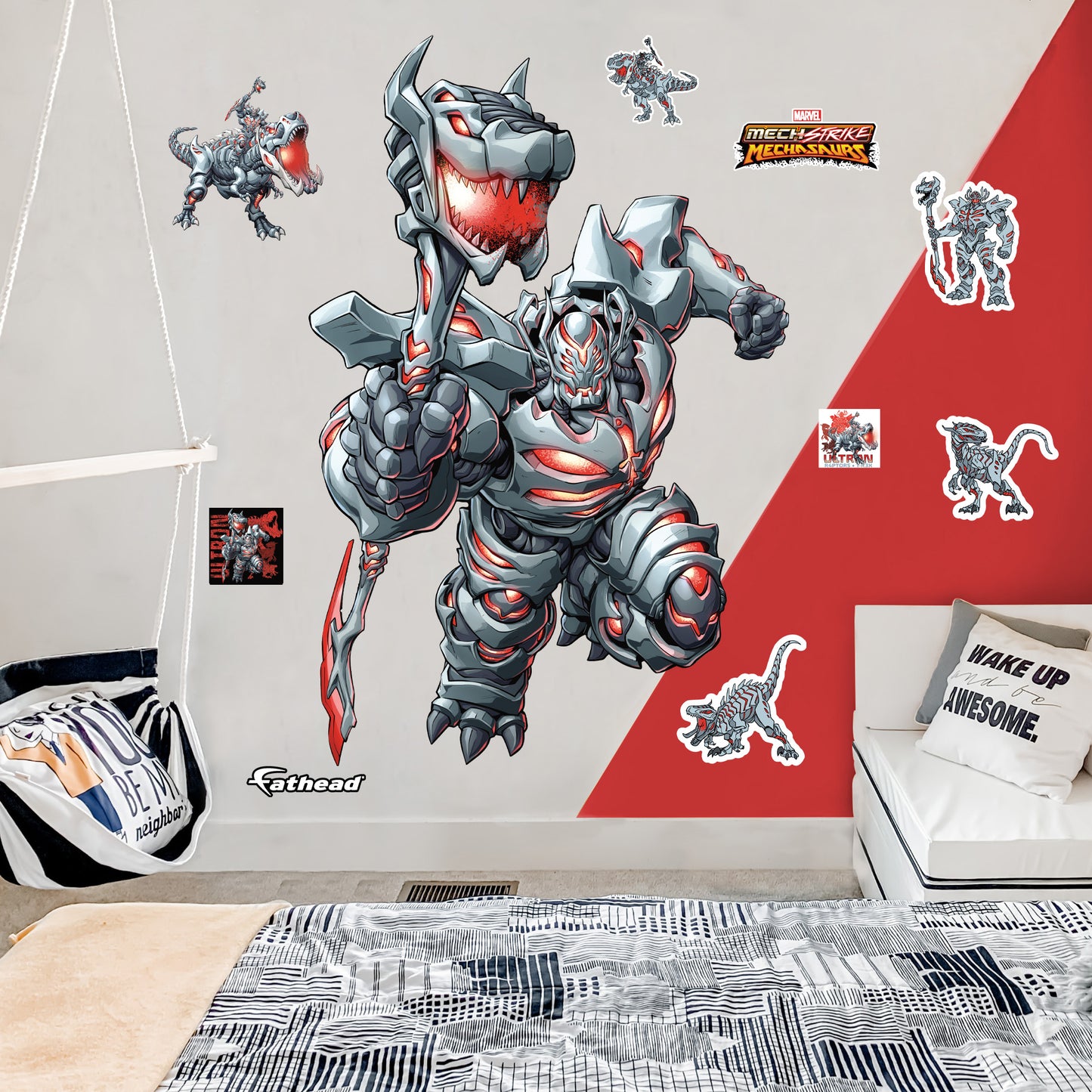 Life-Size Character +9 Decals  (51"W x 77.5"H) 