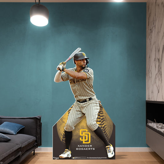 San Diego Padres: Xander Bogaerts 2023  Life-Size   Foam Core Cutout  - Officially Licensed MLB    Stand Out
