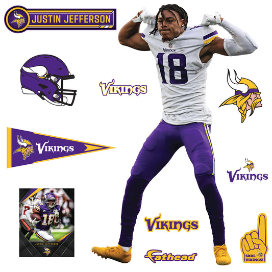 Life-Size Athlete +10 Decals  (50"W x 78"H) 